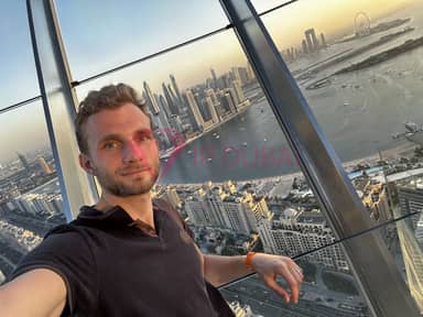 Ilya, 25, Russian, in Al Khan, hourly rate from AED 2,300, outcall only, speaks Russian and English